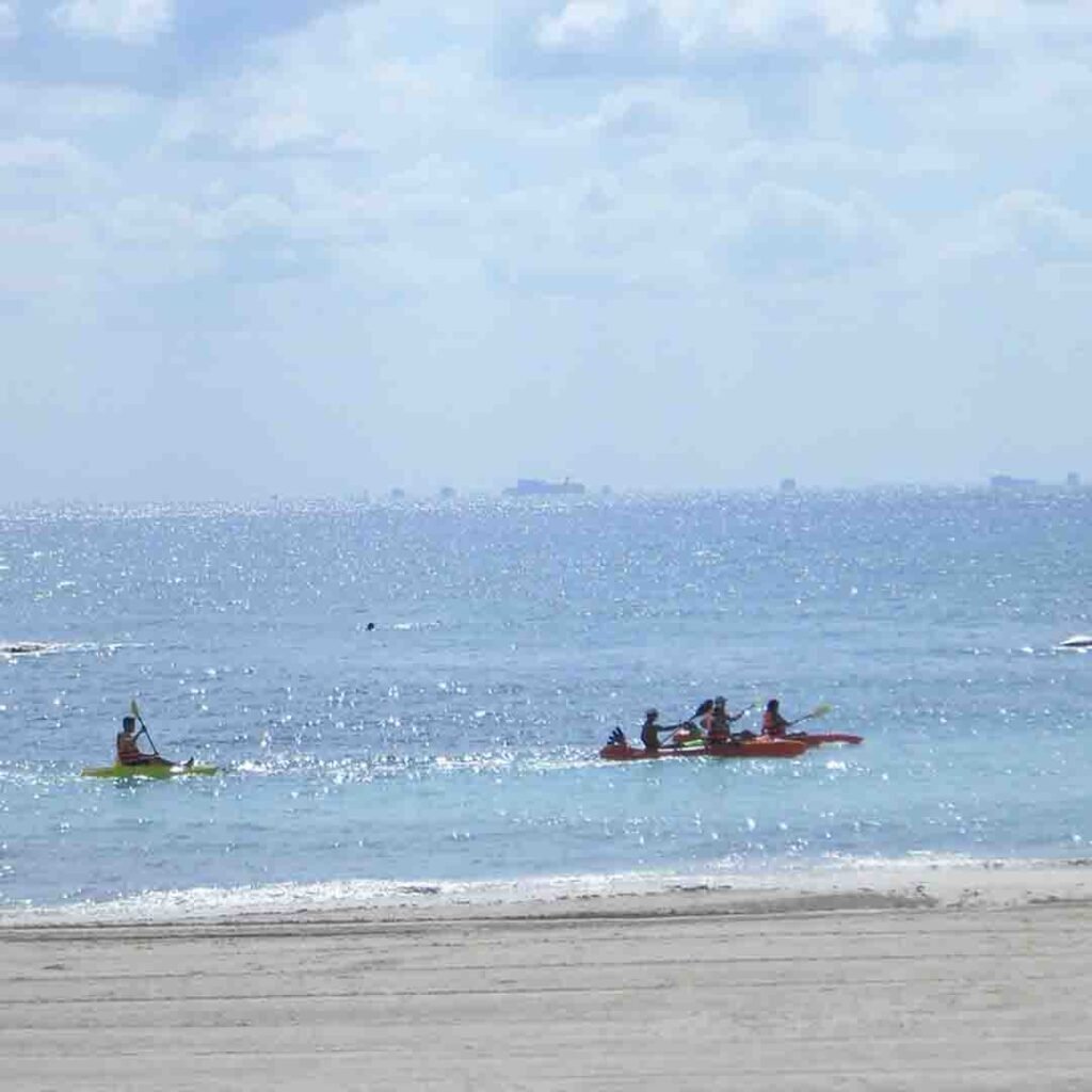 Canoe Hornsea sea front