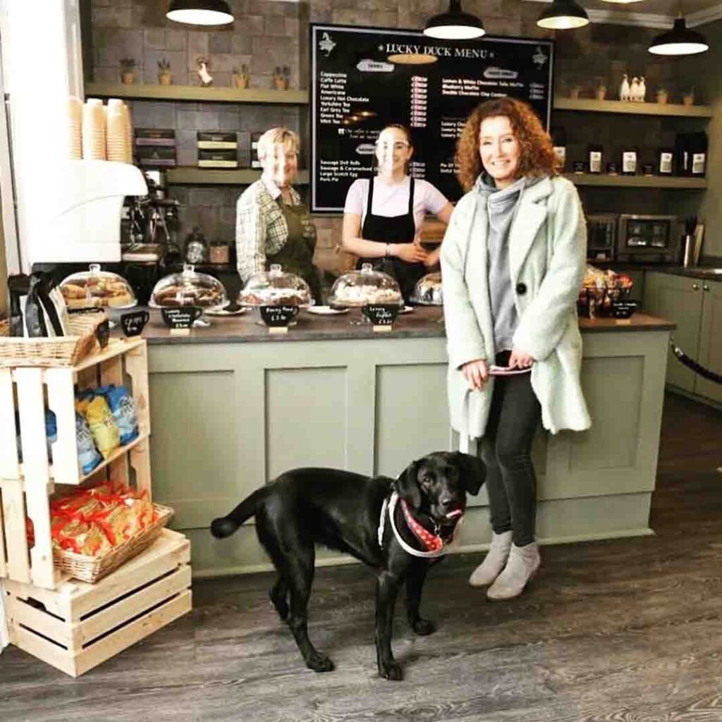 Luck duck coffee shop welton