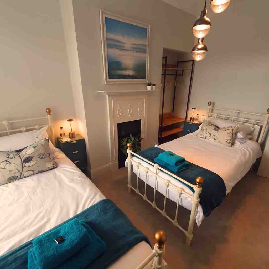 Rear bedroom at Potts House Hornsea East Yorkshire