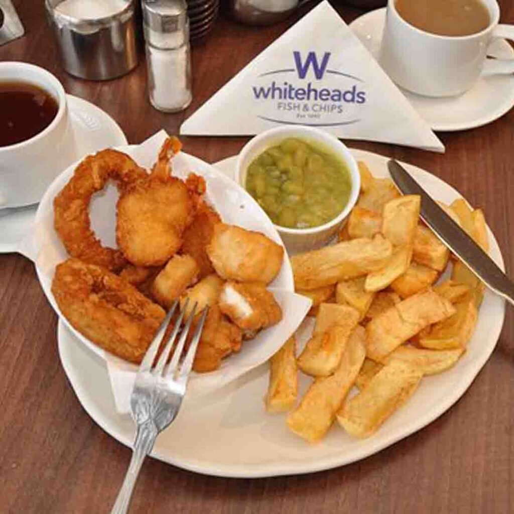 Whitehead fish and chips Hornsea