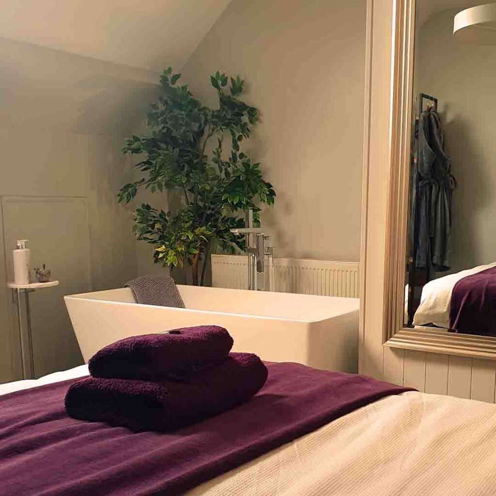 in-suite bathroom Potts House